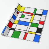 Papier Cadeau Bauhaus (Déroulé)