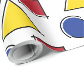 Papier Cadeau Bauhaus (Coin rond)