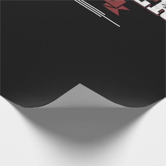 Papier Cadeau BBQ | BBQ Pitmaster Faible Et Lent Est Une Manière (Coin)