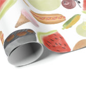 Papier Cadeau BBQ été (Coin rond)