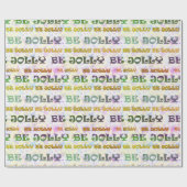 Papier Cadeau Be Jolly Wrapper Paper (Plat)