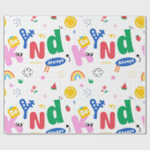 Papier Cadeau Be Kind Always (Plat)