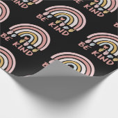 Papier Cadeau Be Kind ASL III - Langue des Signes Américaine (Coin)