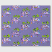 Papier Cadeau Beach Babe (Plat)