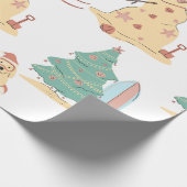 Papier Cadeau Beach Christmas  (Coin)