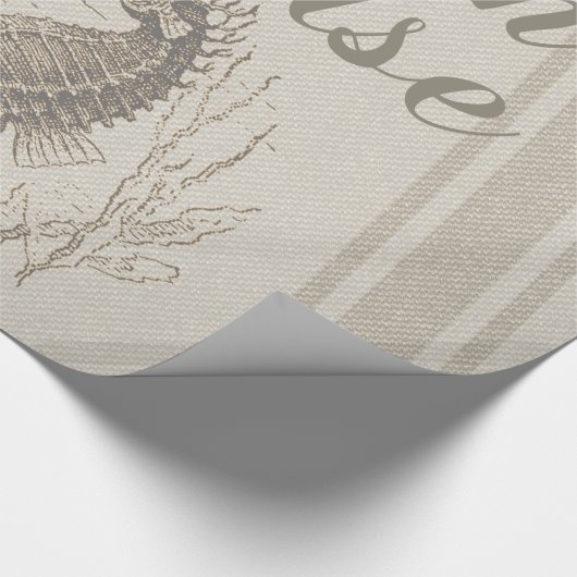 Papier Cadeau Beach House Seahorse Seashore (Coin)