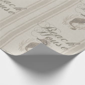 Papier Cadeau Beach House Seahorse Seashore (Coin)