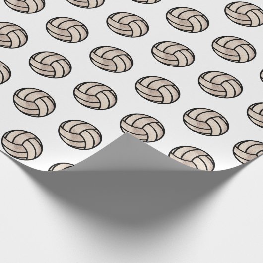 Papier Cadeau Beach Volley Ball (Coin)