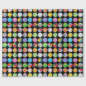 Papier Cadeau Beachballs Honeypeb (Plat)