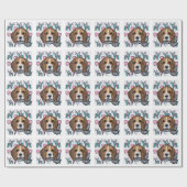 Papier Cadeau Beagle (Plat)