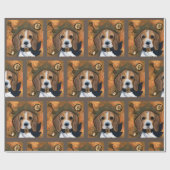 Papier Cadeau Beagle (Plat)