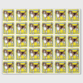 PAPIER CADEAU BEAGLE (Plat)