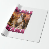 Papier Cadeau Beagle (Déroulé)