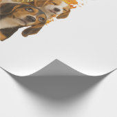 Papier Cadeau Beagle (Coin)
