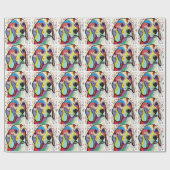 PAPIER CADEAU BEAGLE (Plat)