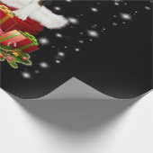 Papier Cadeau Beagle Reindeer présent cadeau de Noël (Coin)