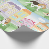 Papier Cadeau Beagles (Coin)