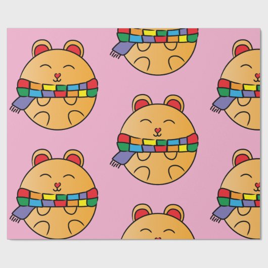 Papier Cadeau Bean Addie (Plat)