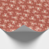 Papier Cadeau bear patwork (Coin)
