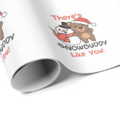 Papier Cadeau Bear There (Coin rond)