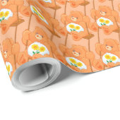 Papier Cadeau Bear Wrapping Paper (Coin rond)