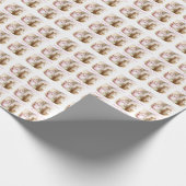 Papier Cadeau Beatrix Potter, Baby shower, Personnalisé (Coin)