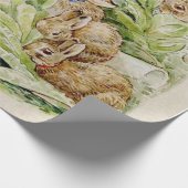 Papier Cadeau Beatrix Potter Cute Bunny (Coin)