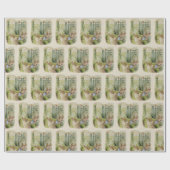 Papier Cadeau Beatrix Potter Cute Bunny (Plat)