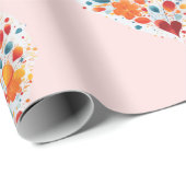 PAPIER CADEAU BEAU BUNNY (Coin rond)