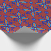 Papier Cadeau Beau Carrelage Boho Talavera (Coin)
