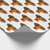 Papier Cadeau Beau éléphant dans le coucher du soleil du Serenge (Coin)