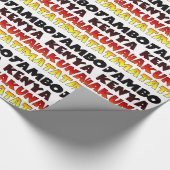 Papier Cadeau Beau Jambo Kenya Hakuna Matata Beau Art (Coin)