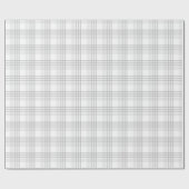 Papier Cadeau Beau Motif À Damier Avec Des Teintes De Gris (Plat)