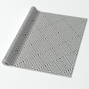 Papier Cadeau Beau motif de points XIII