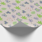 Papier Cadeau Beau Motif d'été (Coin)