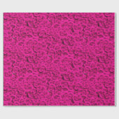Papier Cadeau Beau Motif Rose (Plat)