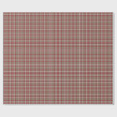 Papier Cadeau Beau Noël Cabine (Plat)