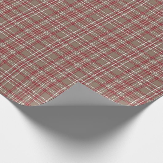 Papier Cadeau Beau Noël Cabine (Coin)