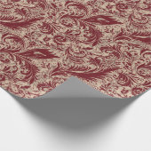 Papier Cadeau Beau Noël Cabine (Coin)