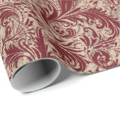 Papier Cadeau Beau Noël Cabine (Coin rond)