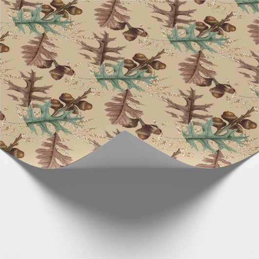 Papier Cadeau Beau Noël Cosy (Coin)