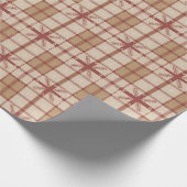 Papier Cadeau Beau Noël de la campagne (Coin)