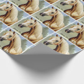 Papier Cadeau Beau Palomino Horse (Coin)