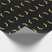 Papier Cadeau Beau papier d'enveloppement de chauve-souris par l (Coin)