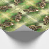 Papier Cadeau Beau papier d'enveloppement du Bruant (Coin)