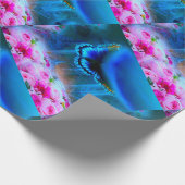Papier Cadeau beau papillon BLUE (Coin)