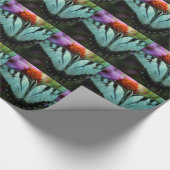 Papier Cadeau Beau papillon Turquoise Swallowtail (Coin)