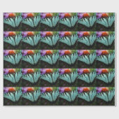 Papier Cadeau Beau papillon Turquoise Swallowtail (Plat)