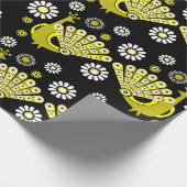 Papier Cadeau Beau Peacock Décoratif (Coin)