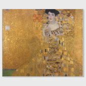 Papier Cadeau Beau portrait d'une dame par Gustav Klimt, Déco (Plat)